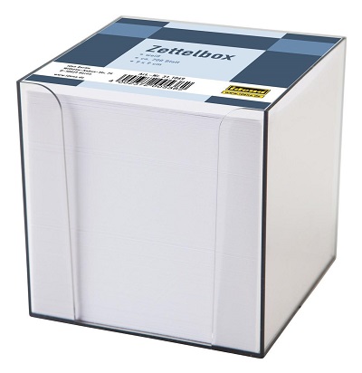 Idena Cub Hartie Alb cu suport 700 file